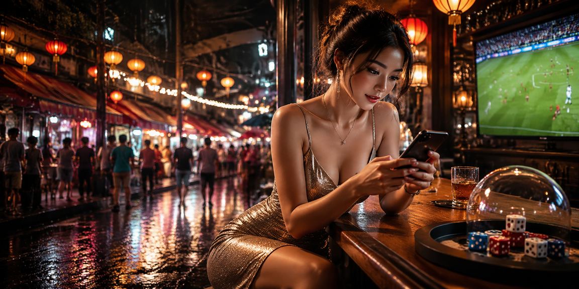 Giao diện trò chơi Tài Xỉu tại 1701 trong không khí chợ đêm Nha Trang
